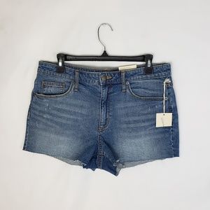 ♦️5/$20 NWT Raw-hem High-rise Denim Shorts